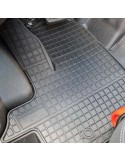 Rubber matten Ford Transit Custom 1e rij (2 zitplaatsen automaat na facelift) vanaf 2017