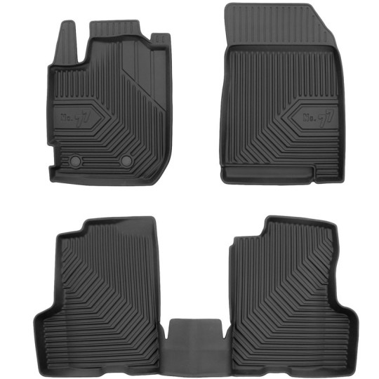 Dacia Duster II (facelift) vanaf 2021 All Weather rubber automatten