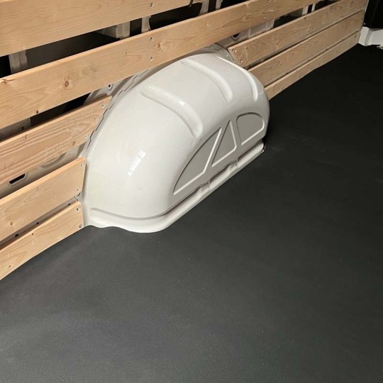 ProFit antislip rubber laadvloermat Volkswagen Crafter L3 (voorwielaandrijving) 2018-heden