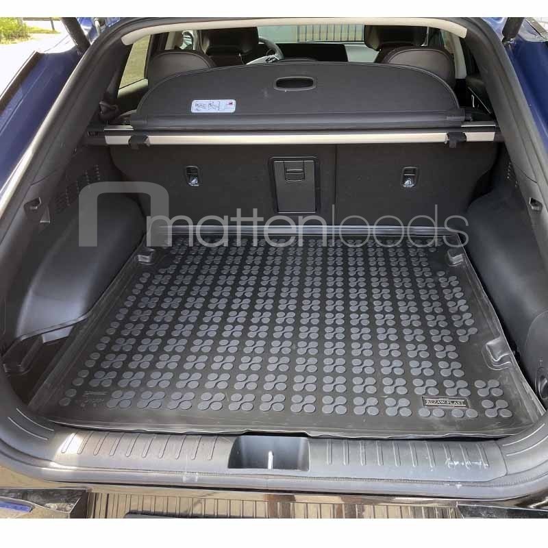 Rubber kofferbakmat Kia EV6 (verstelbare bodem in hoge stand) vanaf 2021