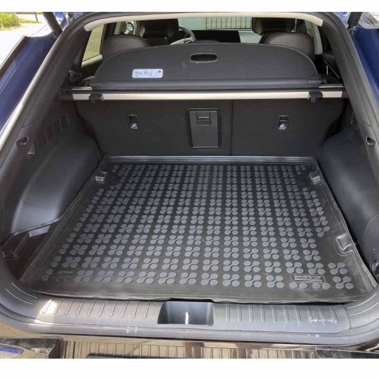 Rubber kofferbakmat Kia EV6 (verstelbare bodem in hoge stand) vanaf 2021