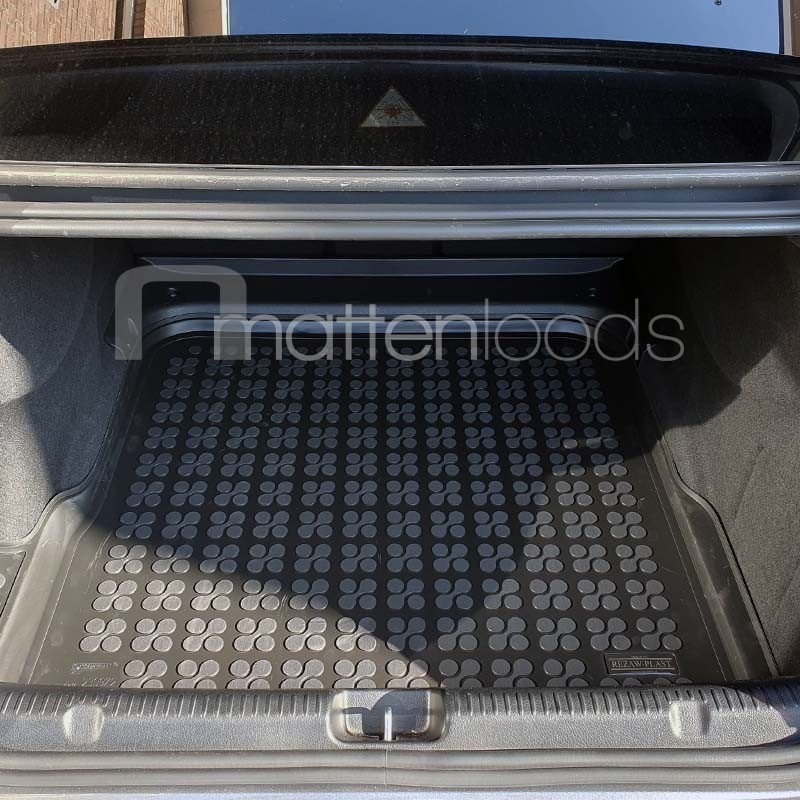 Rubber kofferbakmat Mercedes EQE V295 Sedan (Electric (BEV), 2x4 (RWD), 4x4 (AWD) vanaf 2022