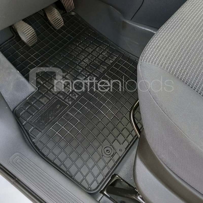 Rubber matten Fiat Qubo (1e rij) 2008-2020