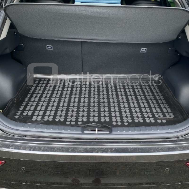 Kia Niro Hybrid (HeV, versie met thuiskomer of reparatieset) rubber kofferbakmat 2022-heden