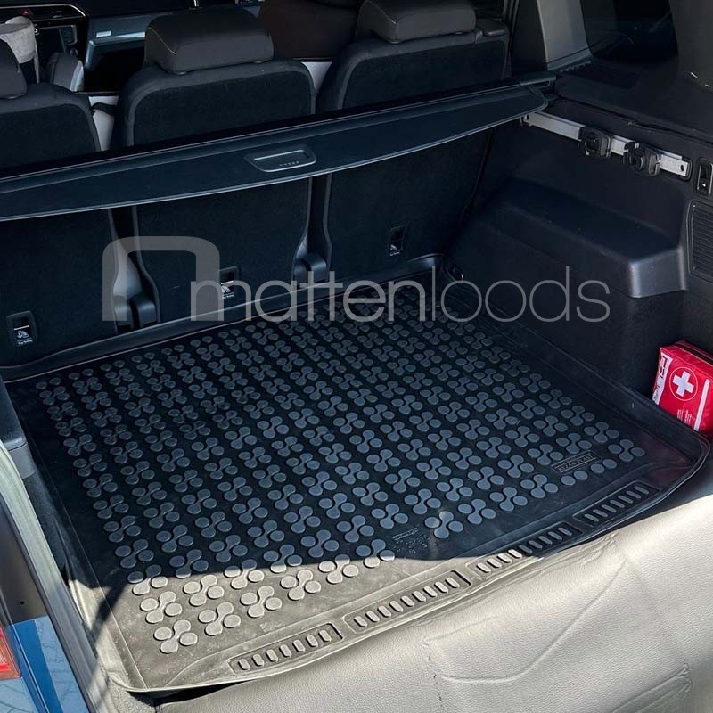 Volkswagen Touran 5/7-zits hoge vloer rubber kofferbakmat 2015-heden