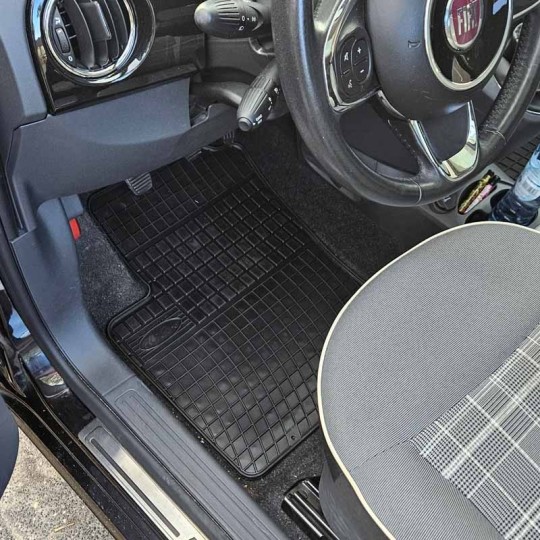Rubber matten Fiat Panda II Hatchback 2003-2012