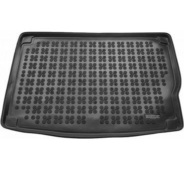 Kia E-Niro (met subwoofer en opbergvak rechts) rubber kofferbakmat 2016-heden 2