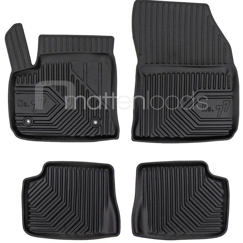 Jeep Avenger vanaf 2023 BEV (alleen voor elektrisch) All Weather rubber automatten