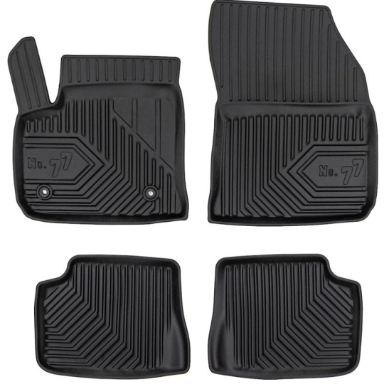 Jeep Avenger vanaf 2023 BEV (alleen voor elektrisch) All Weather rubber automatten