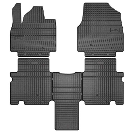 Rubber matten Kia EV9 vanaf 2023 Rubber matten Kia EV9 vanaf 2023