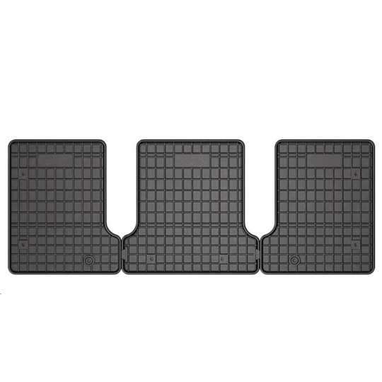 Rubber matten Kia EV9 3e rij vanaf 2023 Rubber matten Kia EV9 3e rij vanaf 2023