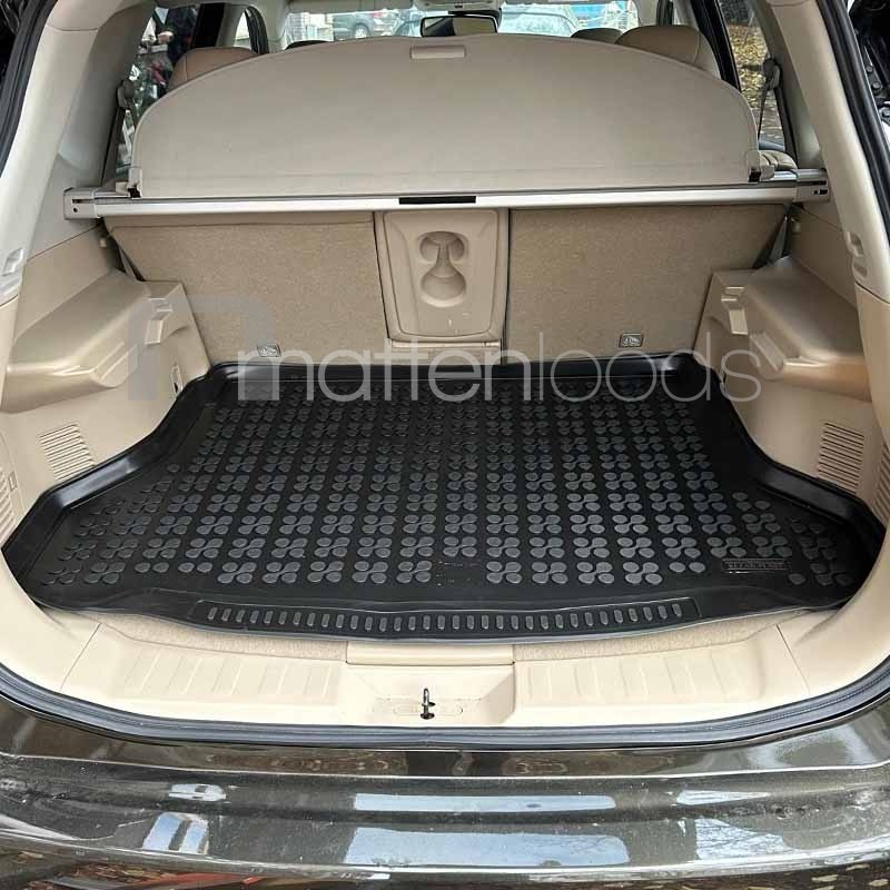Nissan X-Trail (ook Tekna) hoge vloer rubber kofferbakmat 2013-2017