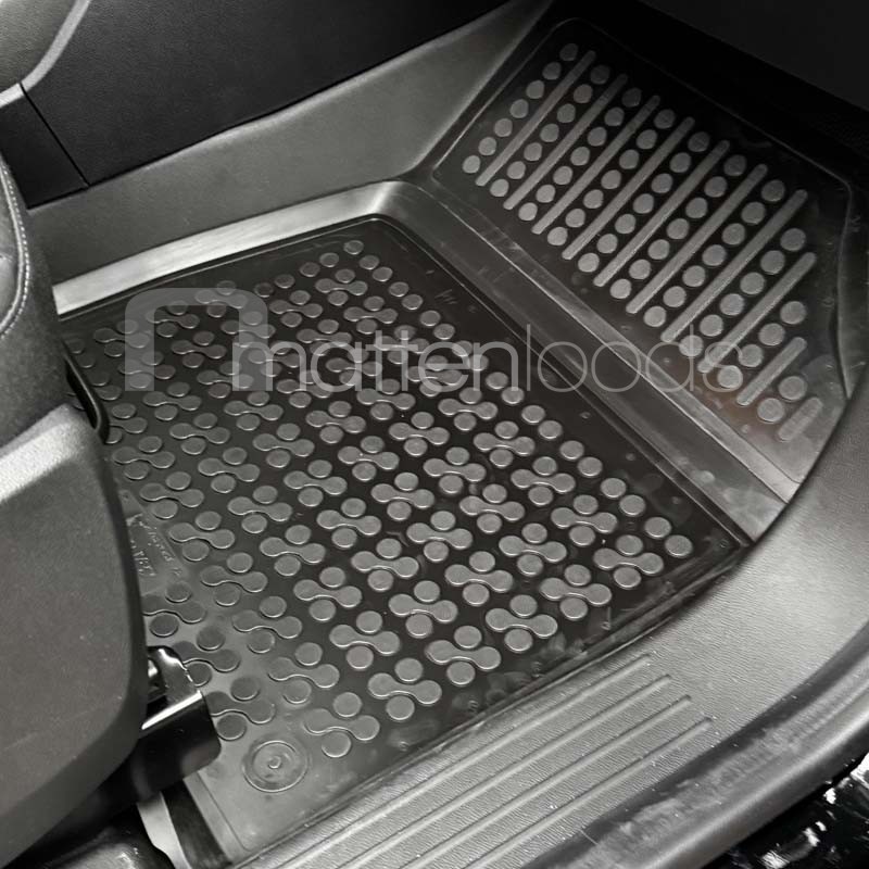 Rubber automatten Nissan Townstar voorset bouwjaar 2022-heden