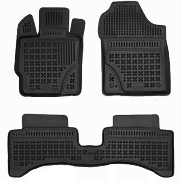 Rubber automatten Toyota Yaris III Hybrid 2014-2020