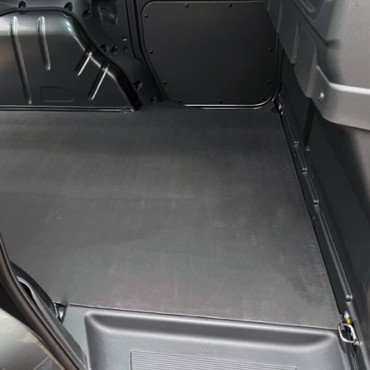Laadvloermat rubber Volkswagen Caddy enkele schuifdeur 2020-heden 2