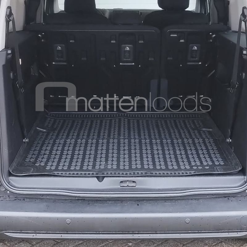 Toyota Proace City L2 5/8-zits rubber kofferbakmat 2020-heden