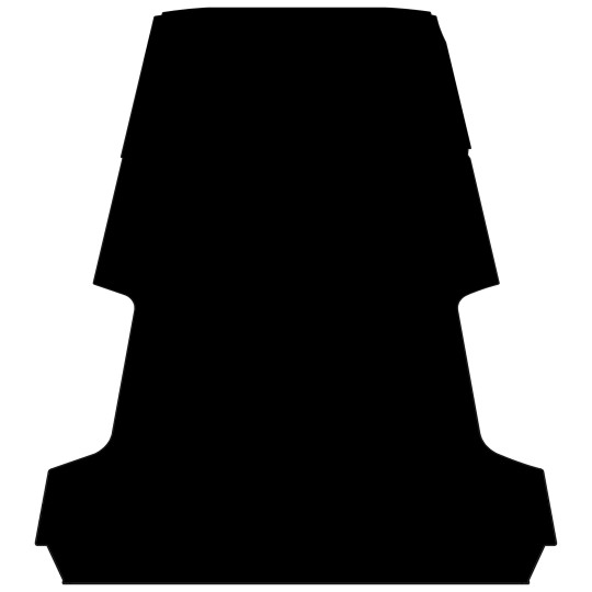 Laadvloermat rubber (traanplaat motief) Renault Master L3 2024-heden