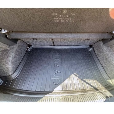 Rubber kofferbakmat Volkswagen Polo Hatchback 3/5-deurs hoge vloer 2