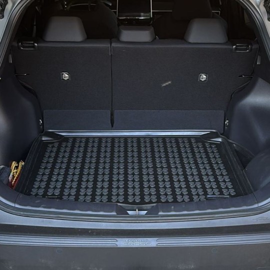 Rubber kofferbakmat Toyota Corolla Cross (2.0 Hybride HEV, 2x4 aandrijving FWD) vanaf 2022