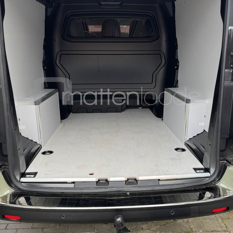 ProFit antislip rubber (traanplaat motief) laadvloermat Peugeot Expert L3 Snoeks dubbelcabine 2016-heden