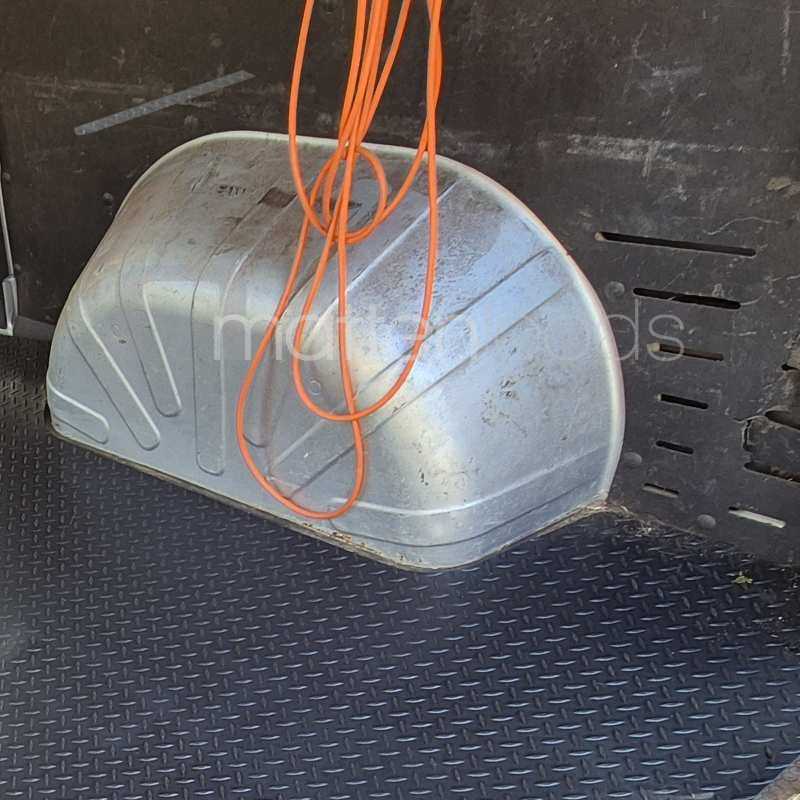 Laadvloermat rubber (traanplaat motief) Citroën Jumper L2 2006-heden
