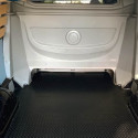 Laadvloermat rubber (traanplaat motief) Volkswagen Transporter T6 dubbelcabine verlengd 2015-2019