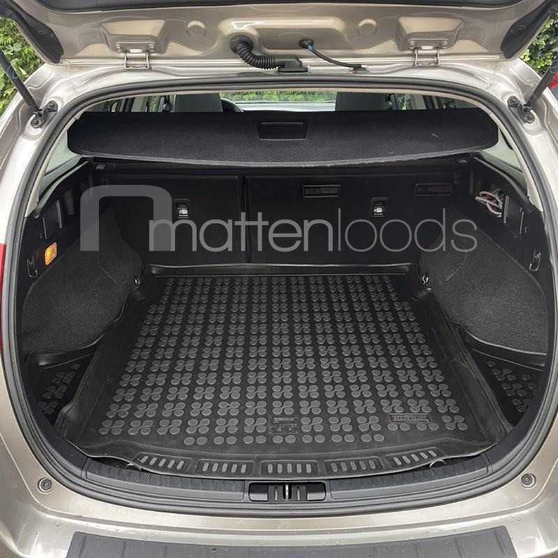 Toyota Auris Wagon Hybrid premium comfort pakket hoge vloer rubber kofferbakmat 2013-2018