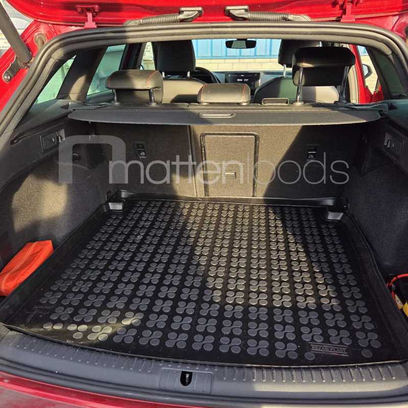 Rubber kofferbakmat Seat Leon ST (hoge vloer) 2020-heden