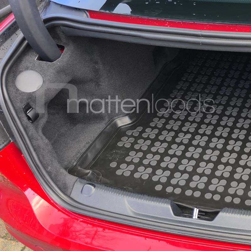 Rubber kofferbakmat Jaguar XE (niet voor hybrid) 2015-heden