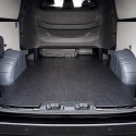 Laadvloermat rubber (traanplaat motief) Volkswagen T7 Snoeks dubbele cabine L2 vanaf 2024