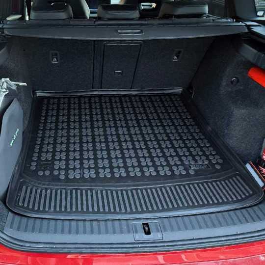 Rubber kofferbakmat Skoda Enyaq (elektrisch) hoge vloer 2020-heden