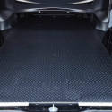 Laadvloermat rubber (traanplaat motief) Mercedes Vito L3 WB343 dubbel cabine 2014-heden