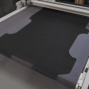 Premium M-Line laadvloermat Volkswagen Transporter T7 dubbelcabine (af fabriek) L1 2023-heden | 4mm antislip rubber traanplaat