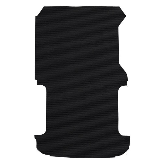 Premium M-Line laadvloermat Toyota HIACE 2-zits 2004-heden | 4mm antislip rubber traanplaat