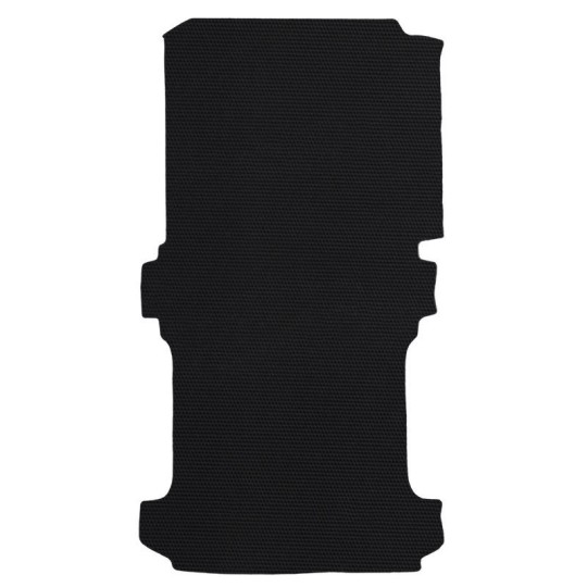 Premium M-Line laadvloermat Volkswagen Transporter T6 enkelcabine verlengd L2 2015-2019 | 4mm antislip rubber traanplaat