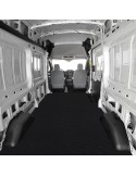 Laadvloermat rubber (traanplaat motief) Peugeot Expert verlengd L2 2006-2016