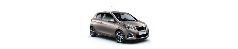 Automatten Peugeot 108 | Rubber kofferbakmat Peugeot 108