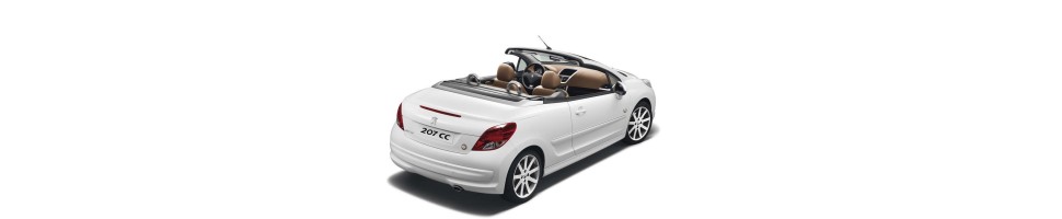 Automatten Peugeot 207CC | Kofferbakmat Peugeot 207CC