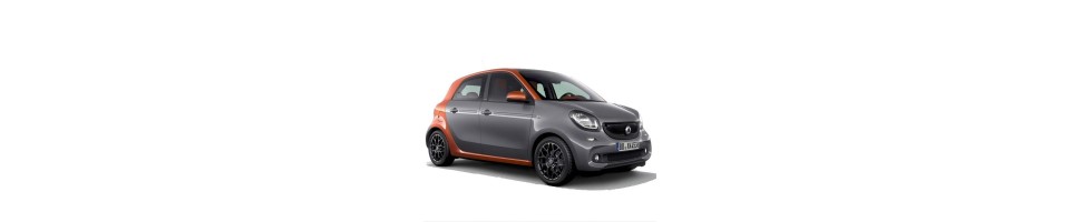 Automatten Smart Forfour W453 | Kofferbakmat Smart Forfour W453