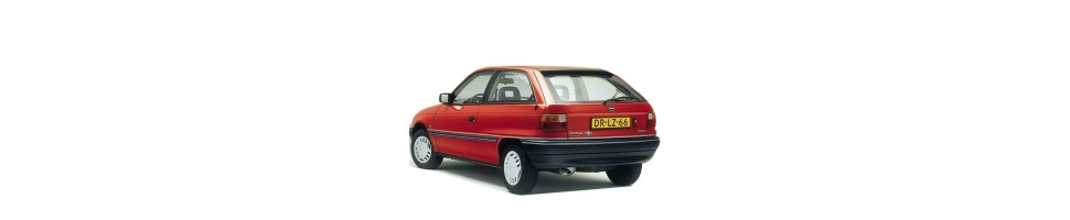Automatten Opel Astra F | Rubber kofferbakmat Opel Astra F