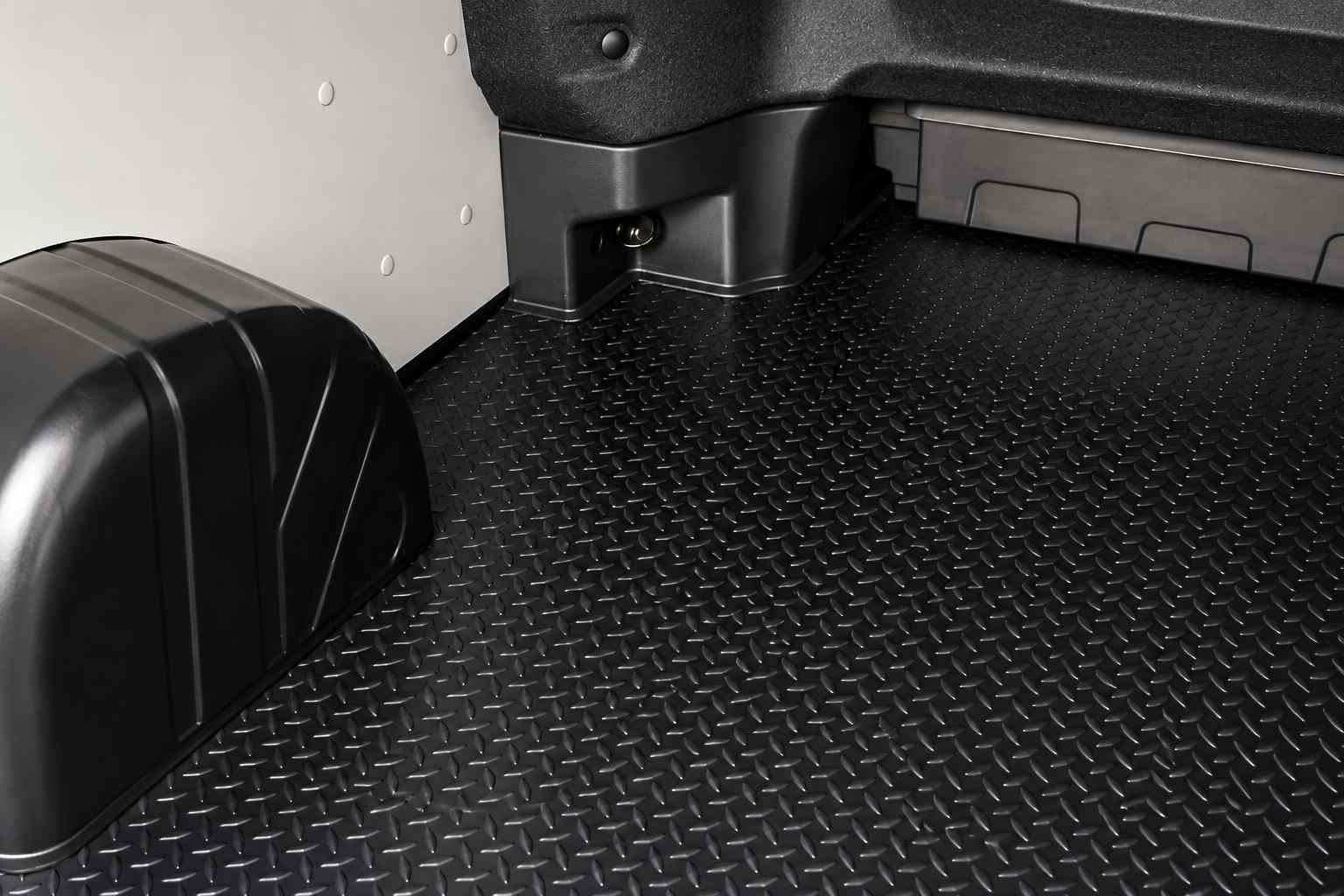 Perfect passende rubber laadvloermat